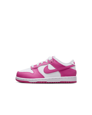 Pink nike dunks on sale